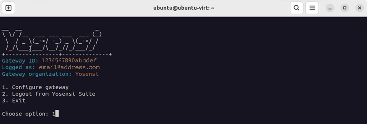 Gateway Configuration 17