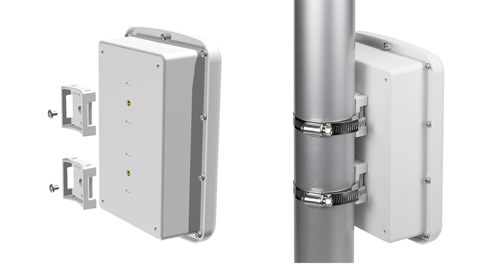 Pole mounting method