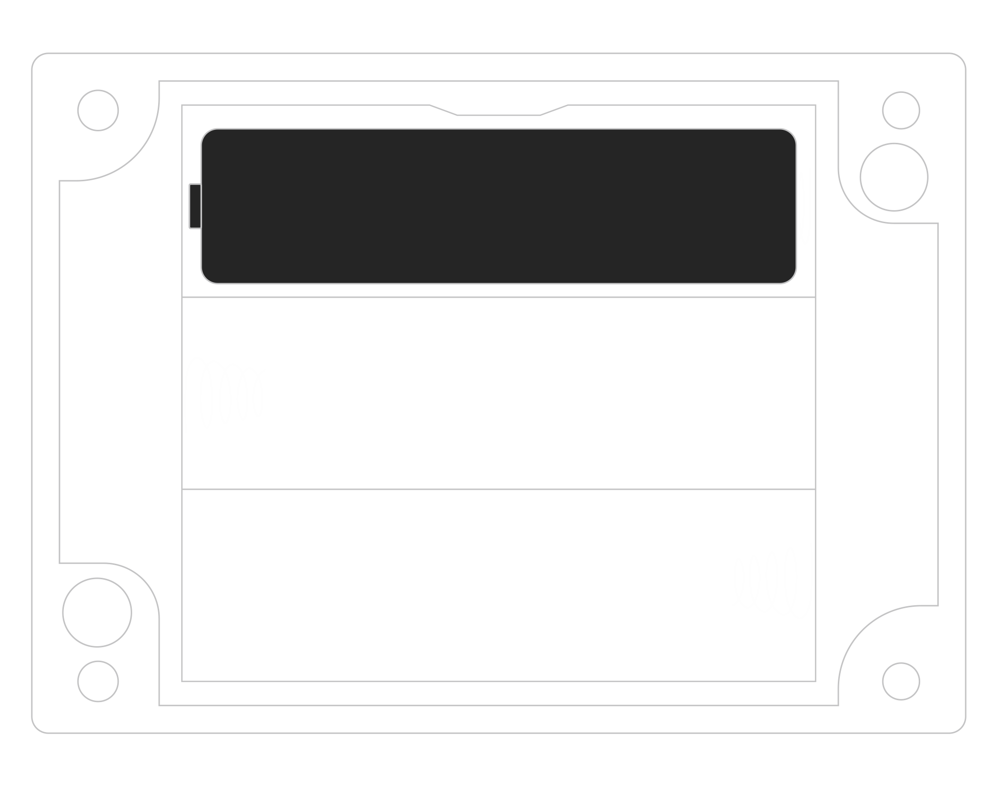 Battery placement instructions