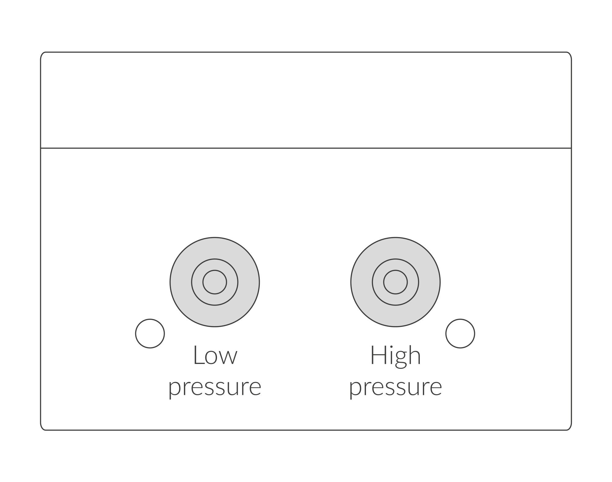 Connecting silicone tubing side view instructions