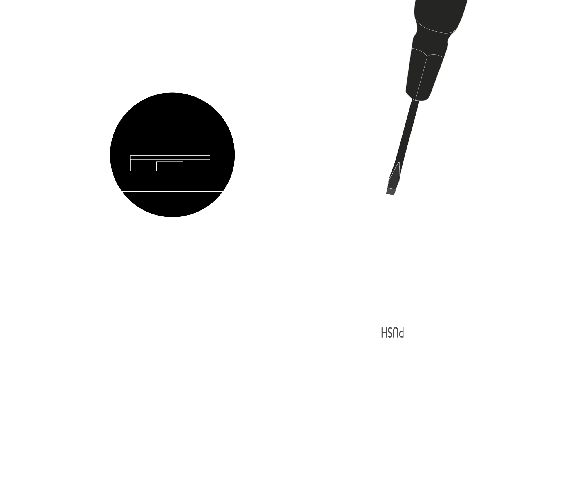 Device opening instructions