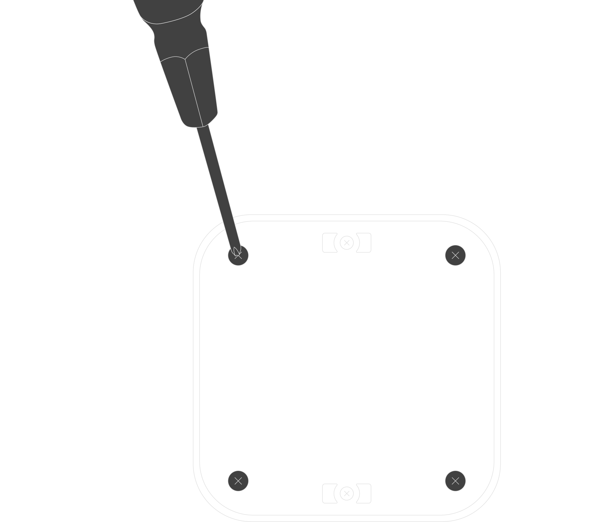 Device opening instructions