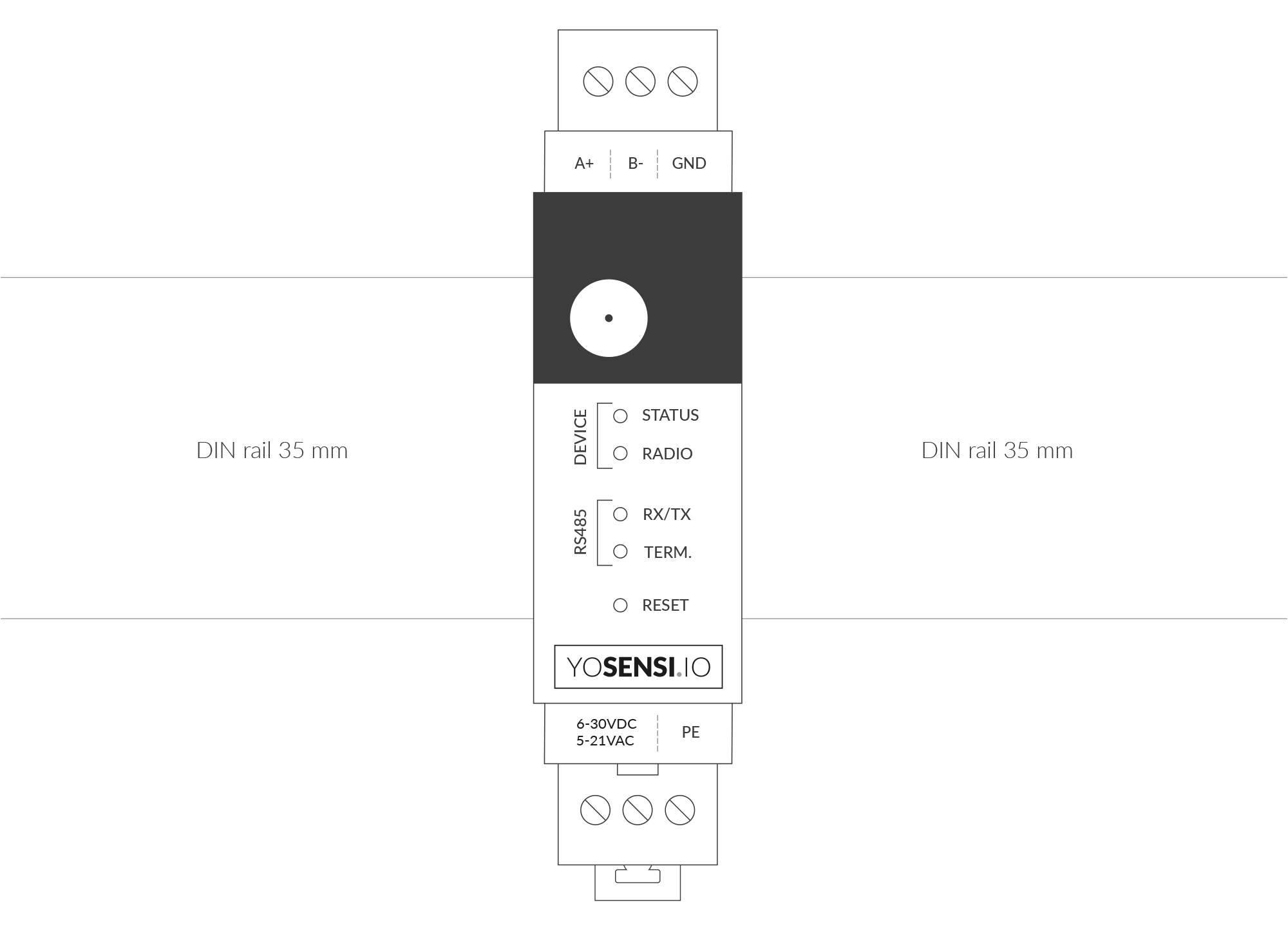Device mounting instructions