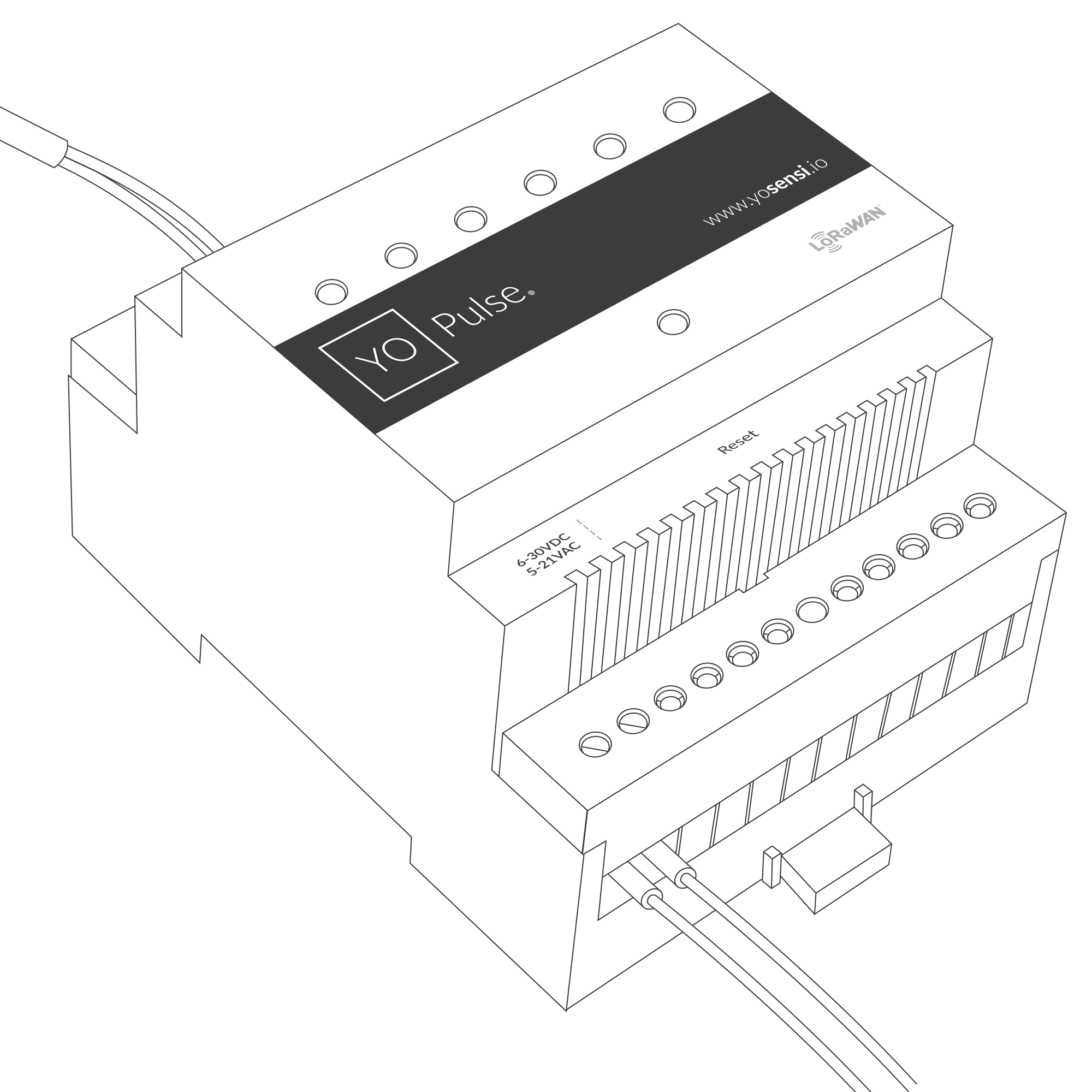 Final look of the device after connecting wires