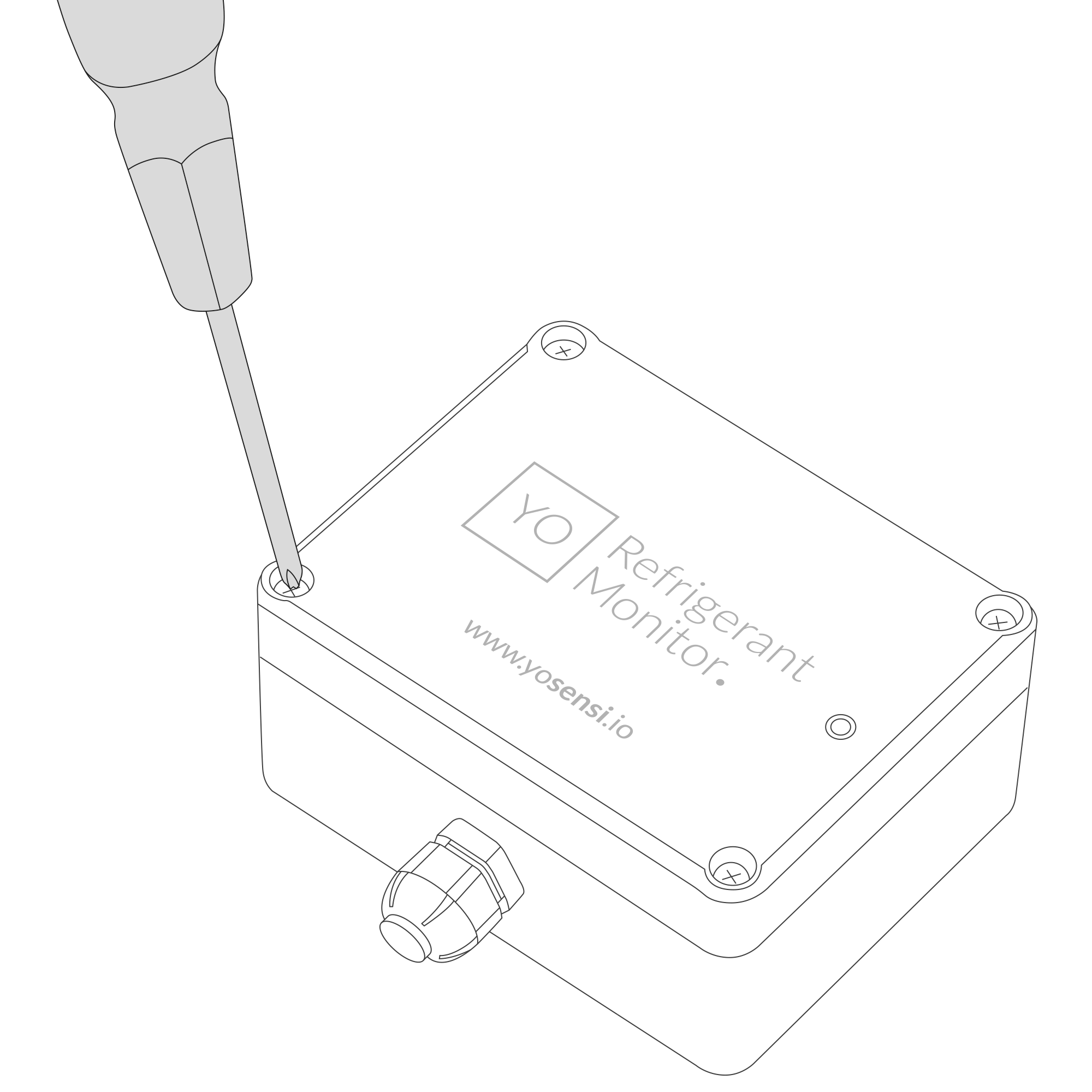 Device opening instructions