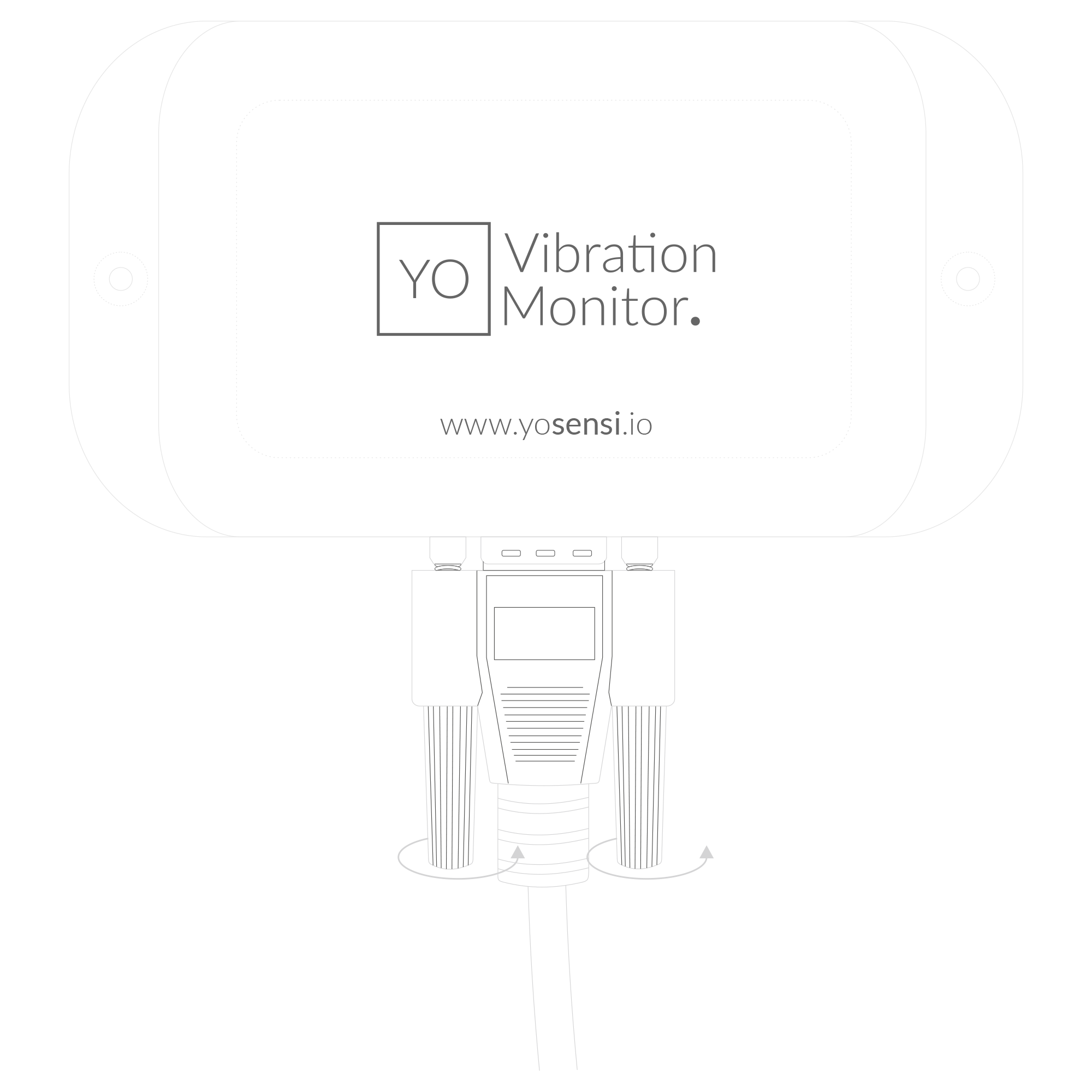 Tightening the sensor to the device